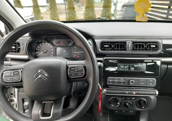 Citroen C3 cena 35900 przebieg: 44000, rok produkcji 2016 z Skawina małe 326